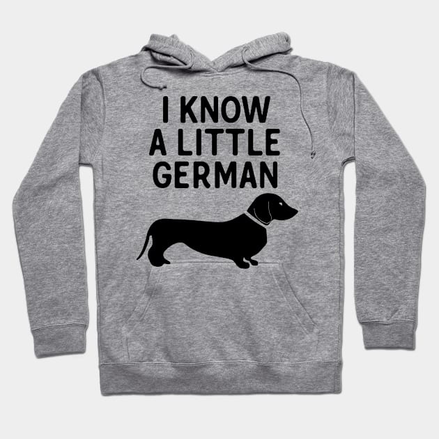 I Know A Little German Hoodie by theoddstreet